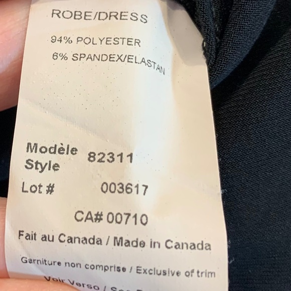 Joseph Ribkoff Dress – Size US 6 (Medium) – Short Sleeves - Picture 5 of 5